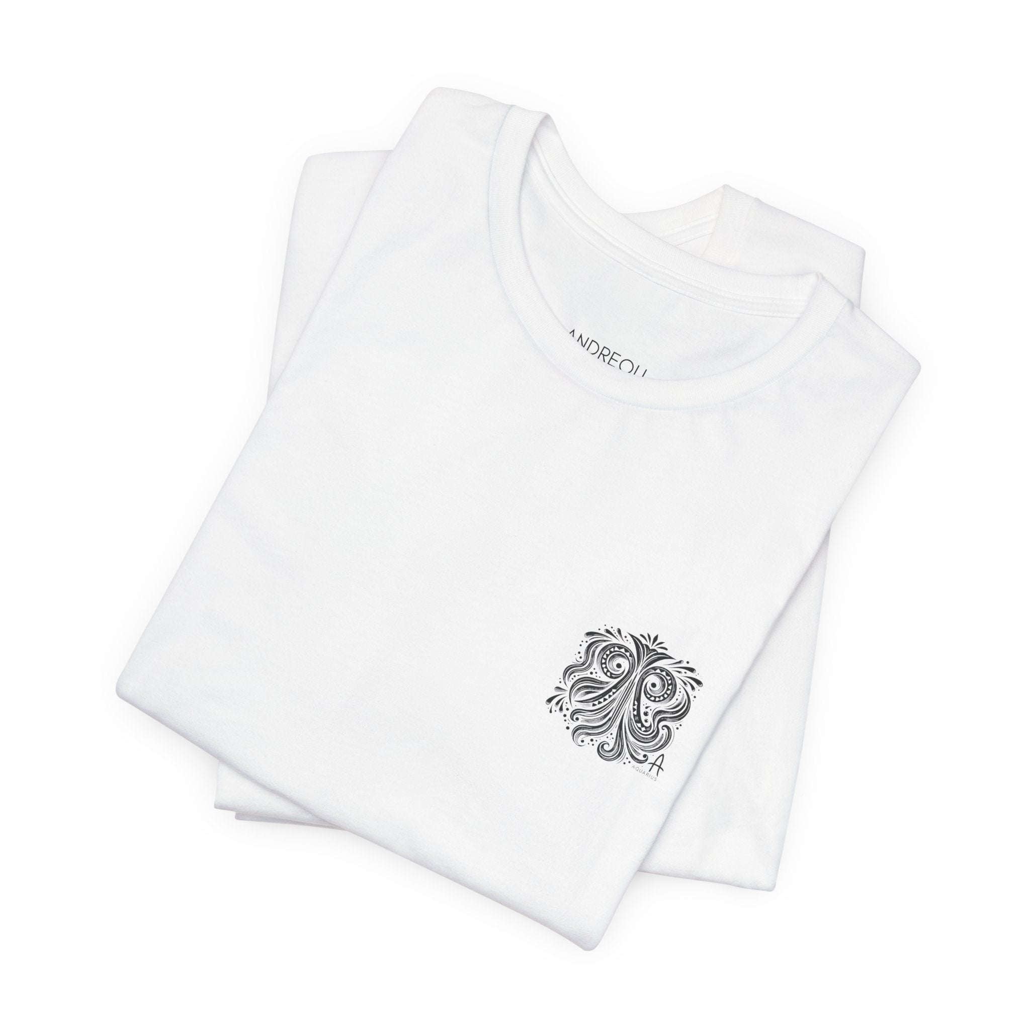 T-Shirt Unisex Zodiaco AQUARIO (Minimal Edition) | Andreoli Trends - AndreoliTrend