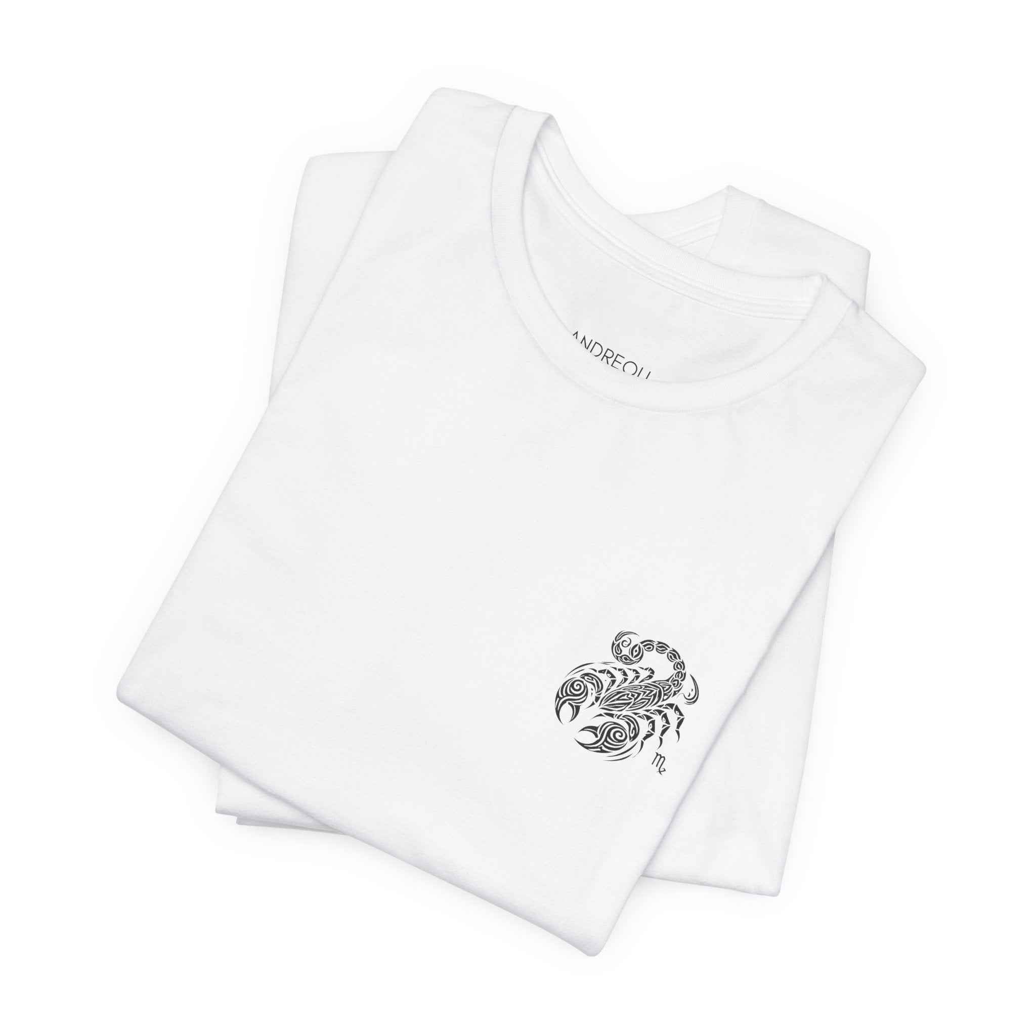 T-Shirt Unisex Zodiaco SCORPIONE (Minimal Edition) | Andreoli Trends - AndreoliTrend