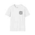 T-shirt Mandala Zodiac — Tee Minimal con Fasi Lunari