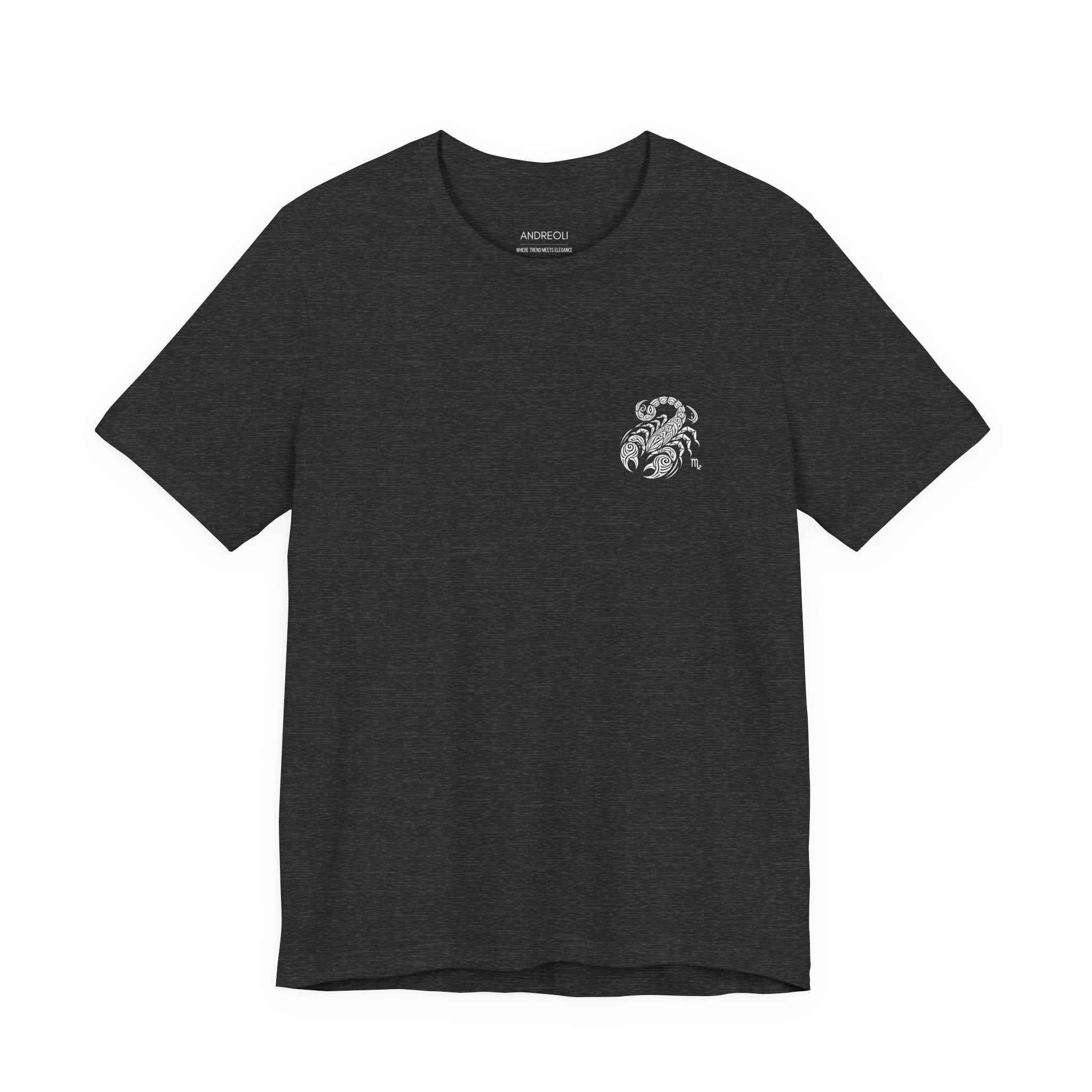 T-Shirt Unisex Zodiaco SCORPIONE (Minimal Edition) | Andreoli Trends - AndreoliTrend