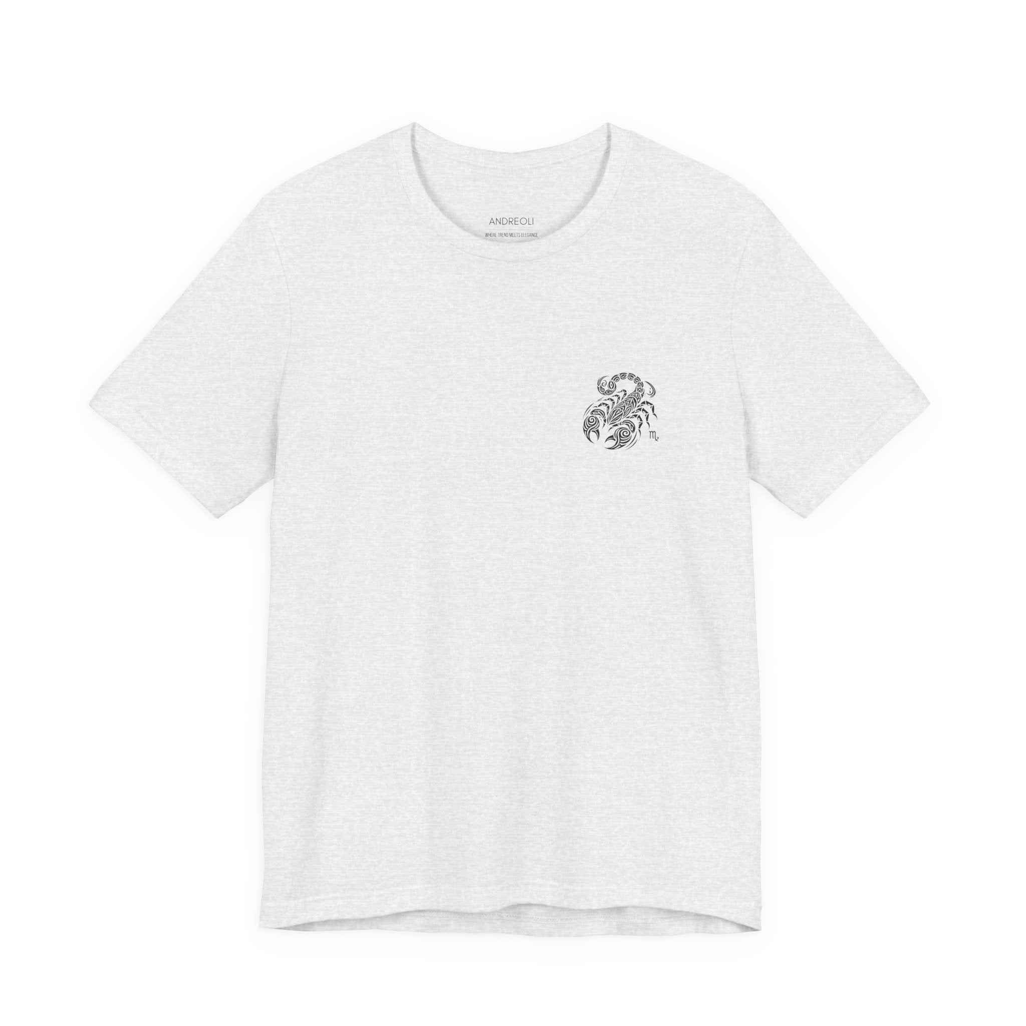 T-Shirt Unisex Zodiaco SCORPIONE (Minimal Edition) | Andreoli Trends - AndreoliTrend