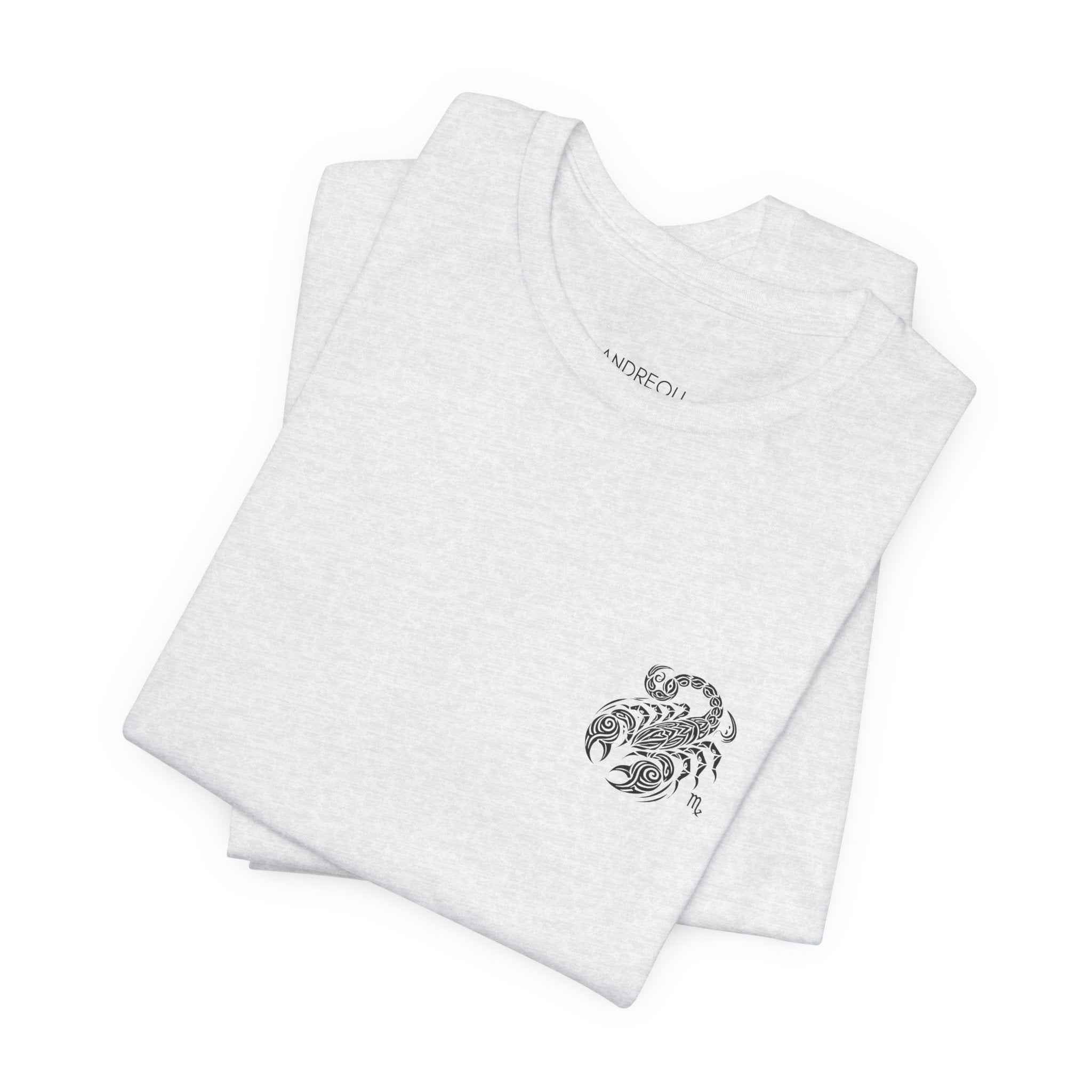 T-Shirt Unisex Zodiaco SCORPIONE (Minimal Edition) | Andreoli Trends - AndreoliTrend