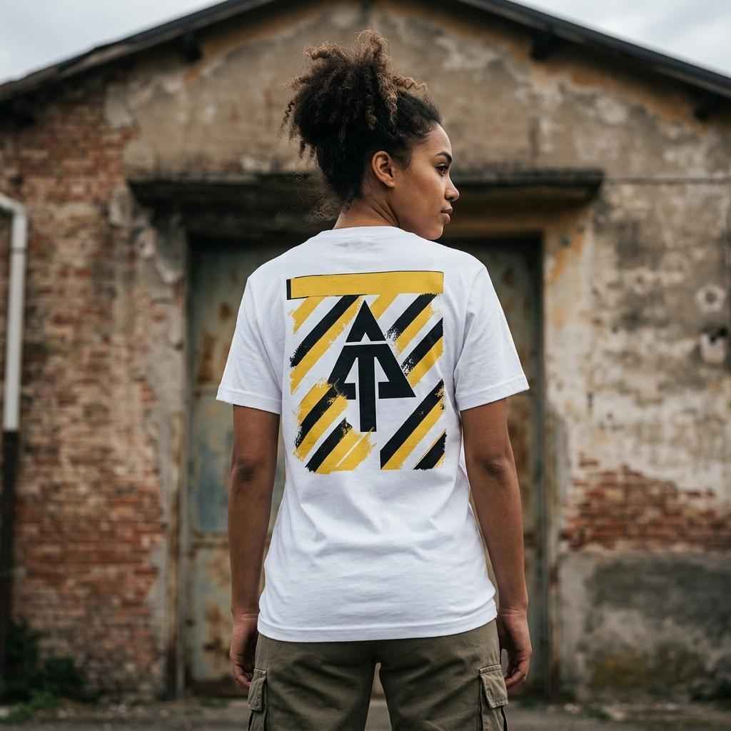 T-Shirt Unisex Premium in Cotone con Maxi Grafica Retro – ANDREOLITREND